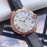 Perfect Replica Ballon Bleu De Cartier Rose Gold Watch Automatic Movement